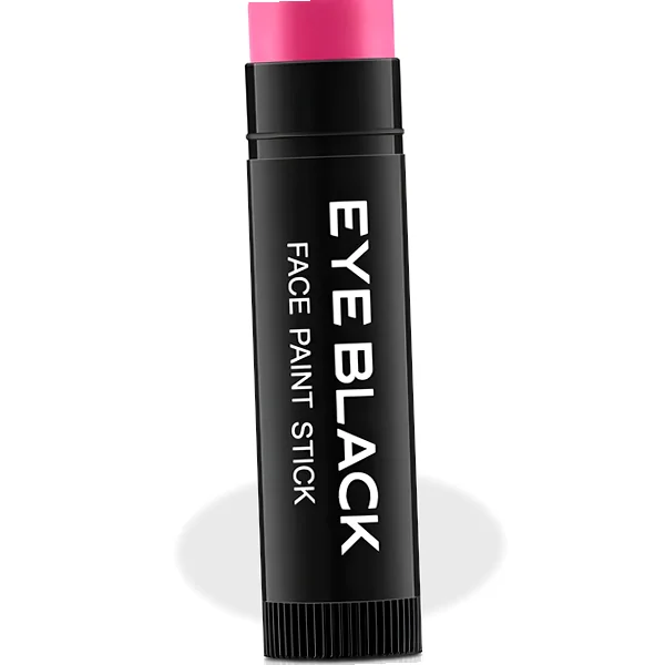Hot pink eye black stick shown against a white background